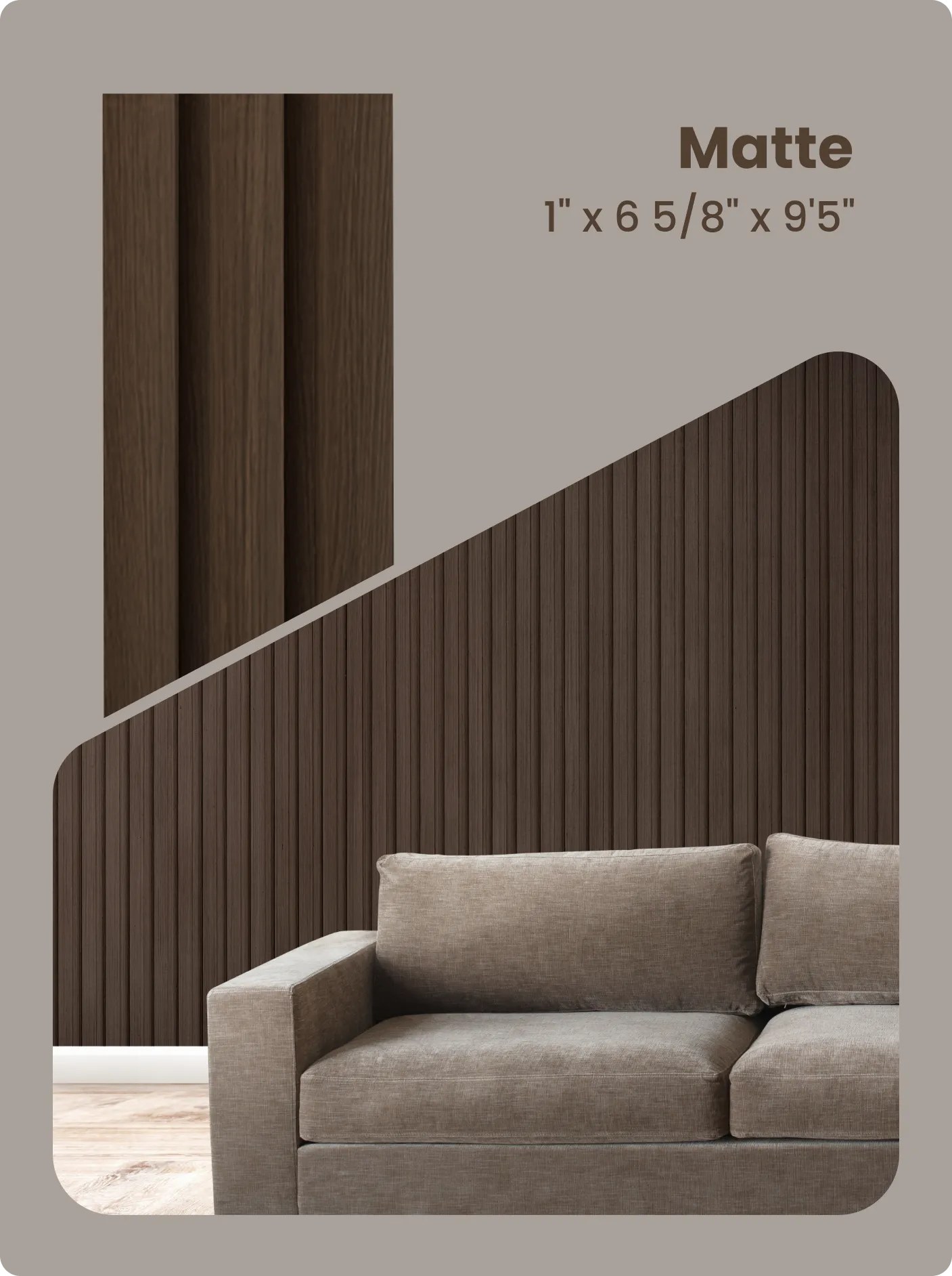 Paneles de pared modernos Miami y Kendall